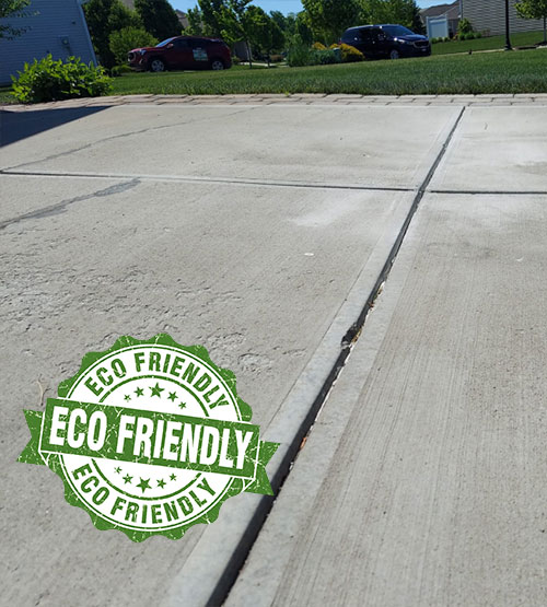 Sunken Driveway Repairs Indianapolis - After Sunken Driveway Repairs Indianapolis - After
